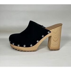 Sun + Stone Women's Taanya Clog Slip-On Mules - Black Mc 9M